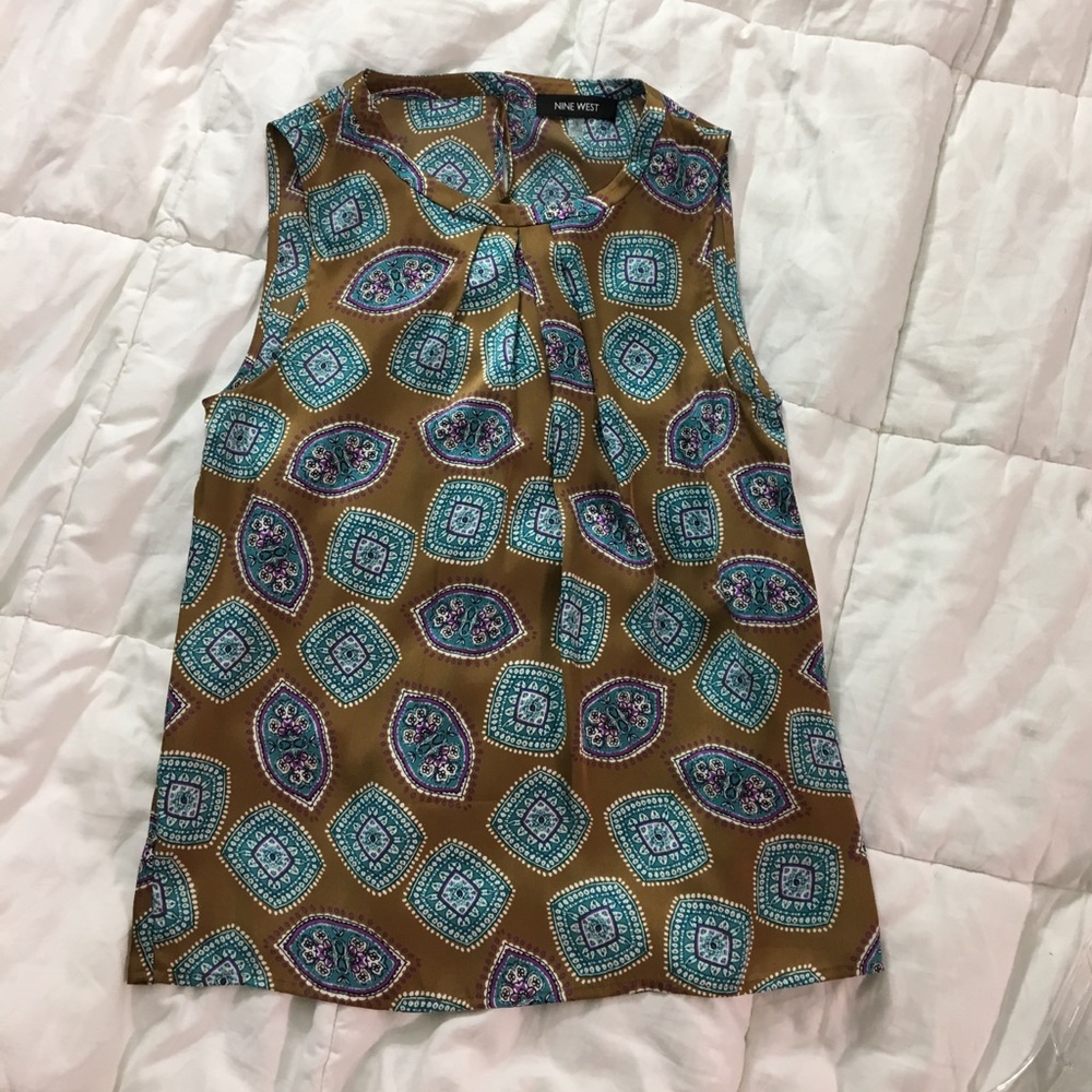 Nine West Sleeveless Blouse